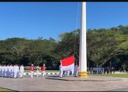 DPD-PJI Sultra Hadiri HUT-RI ke 79 di Halaman Kantor Gubernur Sultra