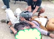 Breaking News. Akibat Jalan Rusak Dua Motor Alami Kecelakaan Lalulintasr