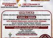 Yudhianto-Nirna Siap Hadirkan 7 Program Menyala untuk Kota Kendari