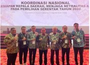 Pemprov Sultra Hadiri Kordinasi Nasional Yang Digagas Oleh Bawaslu RI Terkait Netralitas ASN Pada Pilkada 2024