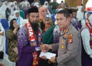 Kapolres Koltim Hadiri Acara Pelepasan Jemaah. Haji Pastikan Pengamanan Sampai bandra