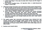 Terkait Perkara Dugaan Oknum Anggota DPRD Koltim   Polda sultra Telah Melaksanakan Gelar Perkara Untuk Penetapan Tersanka