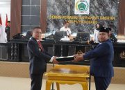 Pemda Konawe Serahkan Raperda APBD 2026 Kepada Dewan Perwakilan Rakyat DPRD