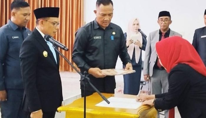 Bupati Konawe Lantik 16 Pejabat Eselon II, Berikut Daftarnya